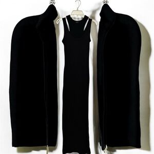 Forever 21 Black Midi Dress